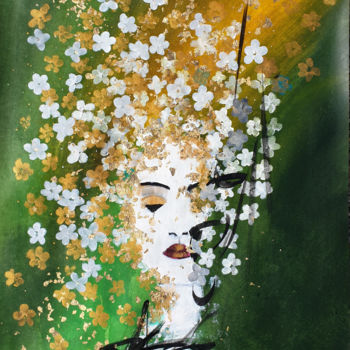 Картина под названием "Cabaret 19" - Stéphanie Menard, Подлинное произведение искусства, Акрил