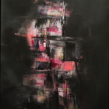 Картина под названием "Evaporation 119" - Stéphanie Menard, Подлинное произведение искусства, Акрил