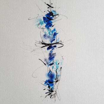 Painting titled "KanChaï 66" by Stéphanie Menard, Original Artwork, Acrylic