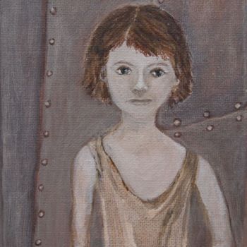 Malarstwo zatytułowany „Une jeune enfant” autorstwa Stéphanie Faivre, Oryginalna praca