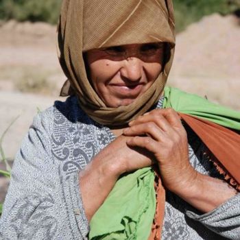 Photography titled "Vieille femme_Maroc" by Stéphanie Vialfont, Original Artwork