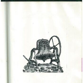 Drawing titled "The Meeting Bell" by Stephen J. Vattimo, Original Artwork, Other