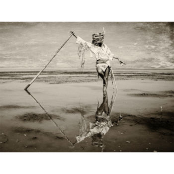 Fotografia intitulada "Femme des lacs - 1" por Steve Drevet, Obras de arte originais, Fotografia digital