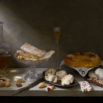 Φωτογραφία με τίτλο "La table aux douceu…" από Steve Drevet, Αυθεντικά έργα τέχνης, Ψηφιακή φωτογραφία