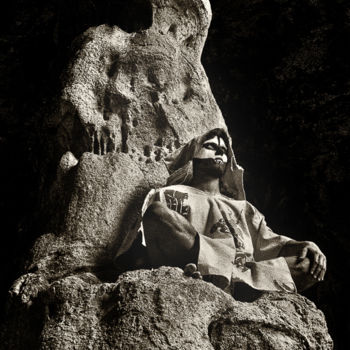 Photography titled "Chaman des grottes…" by Steve Drevet, Original Artwork, Digital Photography