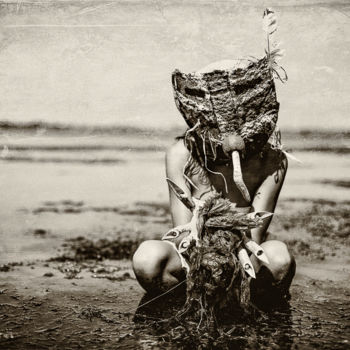 Fotografie mit dem Titel "Femme des lacs - 2" von Steve Drevet, Original-Kunstwerk, Digitale Fotografie