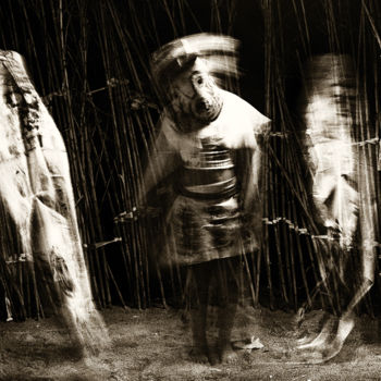 Photographie intitulée "L'arène totémique -…" par Steve Drevet, Œuvre d'art originale, Photographie numérique