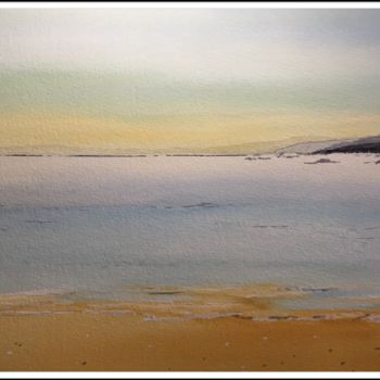 Painting titled "Tranquility" by Steve Lovegrove, Original Artwork, Watercolor