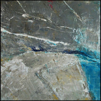 Malerei mit dem Titel "Pangea Tuesday 10:4…" von Steve Beck, Original-Kunstwerk, Acryl