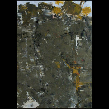 Painting titled "6-excavated-43x30-2…" by Steve Beck, Original Artwork