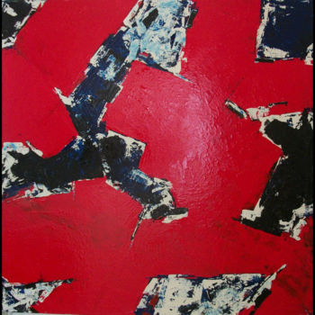 Painting titled "17-ta1-120x120-2011…" by Steve Beck, Original Artwork