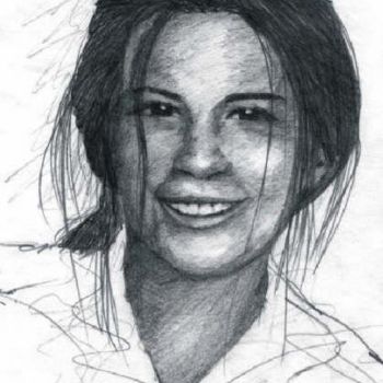 Drawing titled "Portrait of Abby by…" by Steven Hawke, Original Artwork