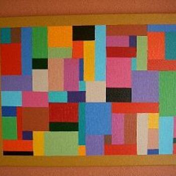 Peinture intitulée "Colours Part 2" par Steven Lilley, Œuvre d'art originale, Huile