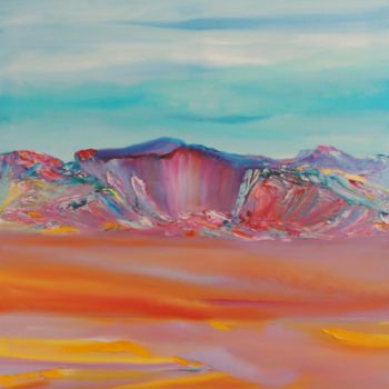 Peinture intitulée "Desert Dream" par David Snider, Œuvre d'art originale