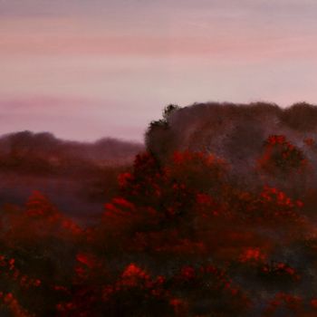 Painting titled "Sunrise" by David Snider, Original Artwork