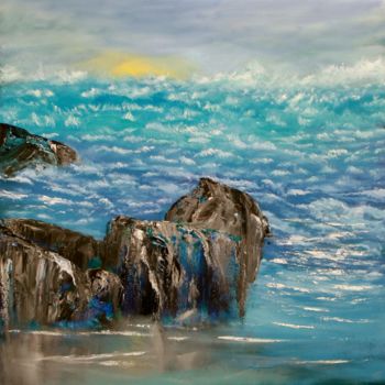 Картина под названием "Northwest Bay" - David Snider, Подлинное произведение искусства