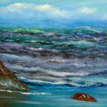 Painting titled "Pacific" by David Snider, Original Artwork