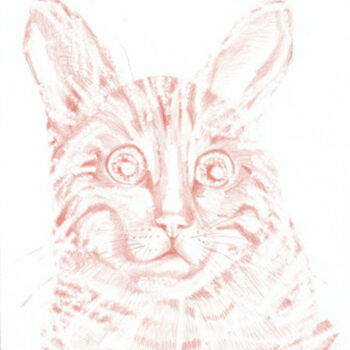 Arte digitale intitolato "CAT" da Strenna, Opera d'arte originale, Lavoro digitale 2D