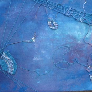 Malerei mit dem Titel "Under the Sea" von Dr. Roseann Labrocca, Original-Kunstwerk