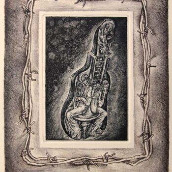 Printmaking titled "Allegory. Series Se…" by Leonid Stroganov, Original Artwork, Etching