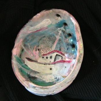 "Abalone art" başlıklı Tablo Stuart C Foster tarafından, Orijinal sanat, Diğer