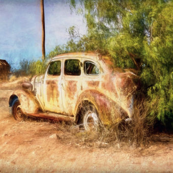 Photography titled "Rusty Wreck 2" by Stuart Row, Original Artwork