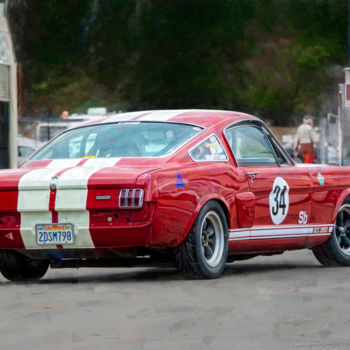 Photography titled "1966 Mustang Shelby…" by Stuart Row, Original Artwork, Digital Photography
