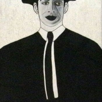 Peinture intitulée "Matador" par Anneliese Fritts, Œuvre d'art originale