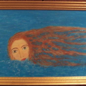 Painting titled "Drifting Venus" by Anneliese Fritts, Original Artwork