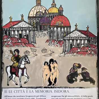 Peinture intitulée "Isidora" par Salvatore Palita, Œuvre d'art originale, Acrylique