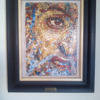 Artcraft titled "Mosaic" by Stulianos Piperides, Original Artwork, Home Décor