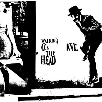 Arte digital titulada "Wall King On The He…" por Styve Per Plex, Obra de arte original, Collages digitales