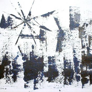 Peinture intitulée "sans" par Anne-Marie Schmidt, Œuvre d'art originale, Huile