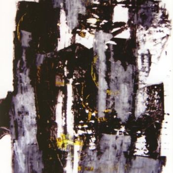 Peinture intitulée "sans" par Anne-Marie Schmidt, Œuvre d'art originale, Huile