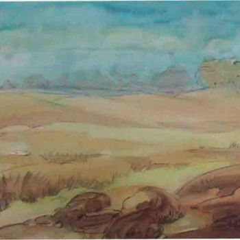 Painting titled "landscape4_am.jpg" by Sudha Sama, Original Artwork