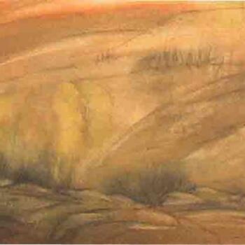 Pittura intitolato "landscape8_am.jpg" da Sudha Sama, Opera d'arte originale