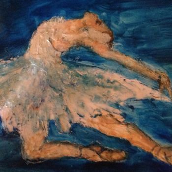 Pittura intitolato "Letting Go" da Sue Cahill, Opera d'arte originale, Olio