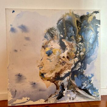 Painting titled "Anna" by Sue Vicente, Original Artwork, Acrylic