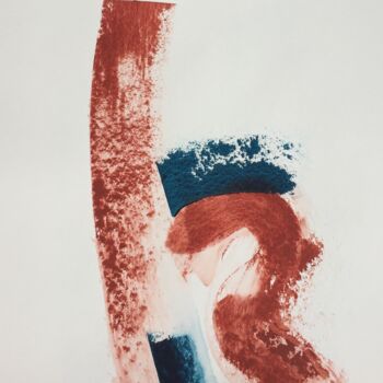 Peinture intitulée "Mouvement 002/17" par Suely Blot, Œuvre d'art originale, Acrylique