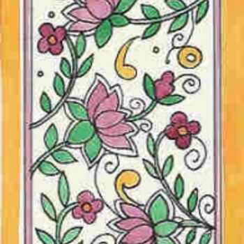 Pintura titulada "floraldesign009.jpg" por Kundala, Obra de arte original