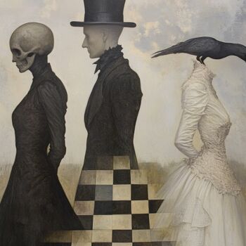 Digital Arts titled "All Three Were Lost…" by Suima, Original Artwork, AI generated image