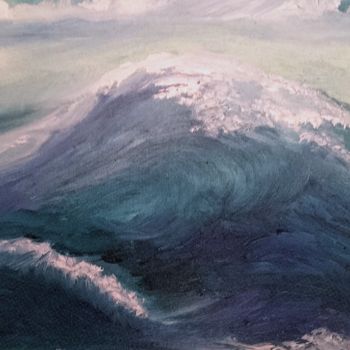 Malerei mit dem Titel "the-great-wave.jpg" von Suleiman, Original-Kunstwerk, Öl