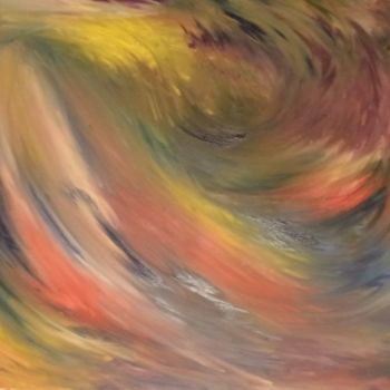Pittura intitolato "Волна. A wave." da Irina Kazanskaya, Opera d'arte originale, Olio