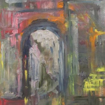 Pittura intitolato "Арка. The arch" da Irina Kazanskaya, Opera d'arte originale, Olio