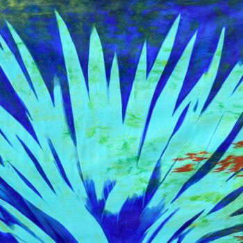 Pittura intitolato "Ocean blossom" da Sumit Ratta, Opera d'arte originale, Acrilico