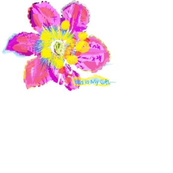 Digital Arts titled "flower6.png" by Lily Moonheart, Original Artwork