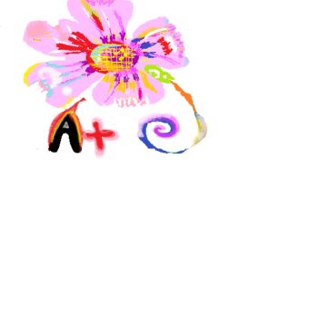 Digital Arts με τίτλο "pinkpinkflower.png" από Lily Moonheart, Αυθεντικά έργα τέχνης