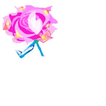 Цифровое искусство под названием "rose.png" - Lily Moonheart, Подлинное произведение искусства