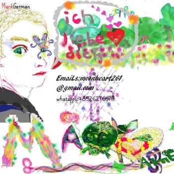 Design intitulée "GermanLiLy" par Lily Moonheart, Œuvre d'art originale, Bijoux