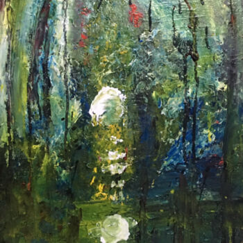 Pittura intitolato "Le reflet" da Sun Shine, Opera d'arte originale, Acrilico
